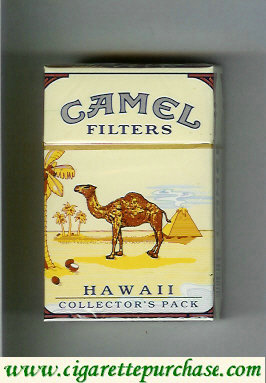 Camel Collectors Pack Hawaii Filters cigarettes hard box